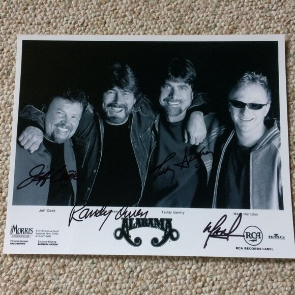 Alabama Concert Program Book & Photo Reprint - Picture 4 of 4